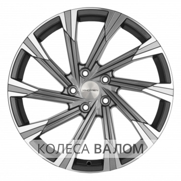 Khomen Wheels KHW1901 (Mazda CX-5/CX-8) 7.5x19 5x114.3 ET45 67.1 Gray-FP